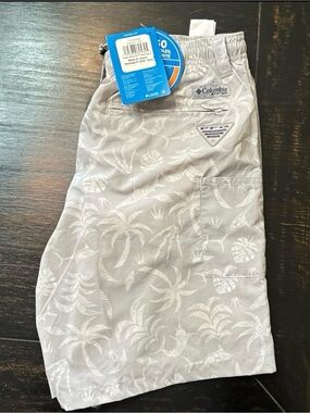 Columbia Men's PFG Super Backcast™ Water Short Tropical print Small
